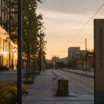 Quartier les constellations à Juvignac : tramway et vie de proximité