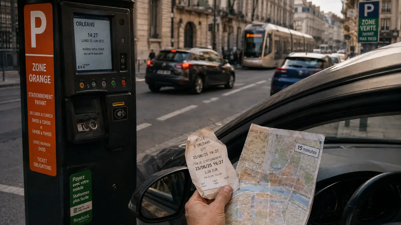 Parking gratuit Orléans : 15 minutes de stationnement avec ticket