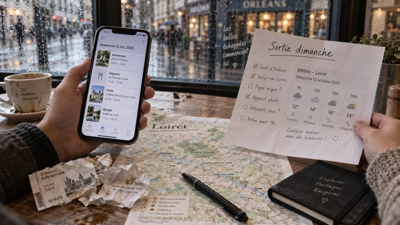 Que faire dans le Loiret ce dimanche : agenda d’activités sur smartphone
