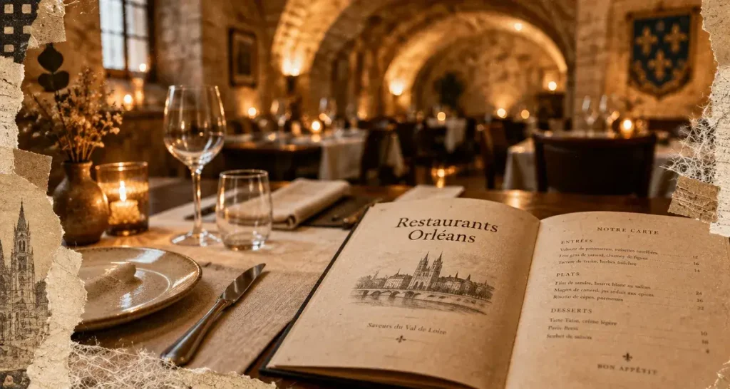 Restaurant près de Orléans : salle cosy et adresses incontournables