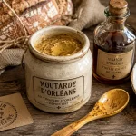 Spécialité culinaire orléans : moutarde, vinaigre et terroir, halle rustique