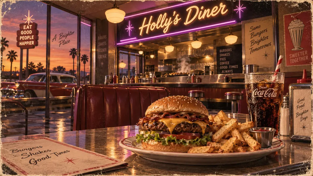 Restaurant américain à Orléans : diner 50’s, burgers et frites