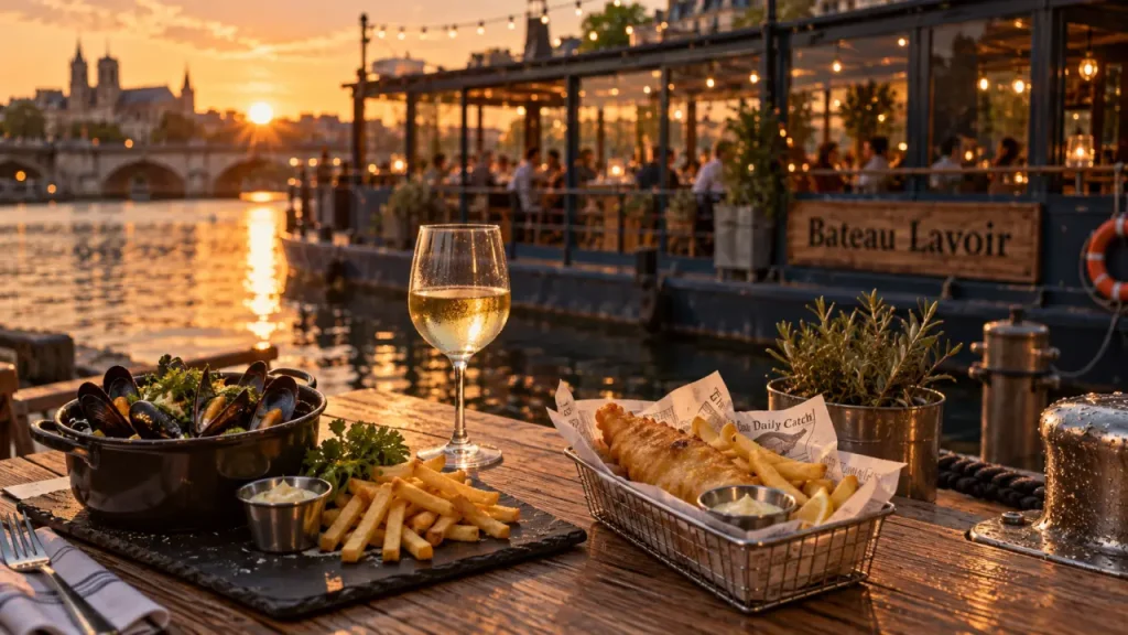 Restaurant de poisson à Orléans : choisissez entre les moules à Olivet et le dîner sur la Loire